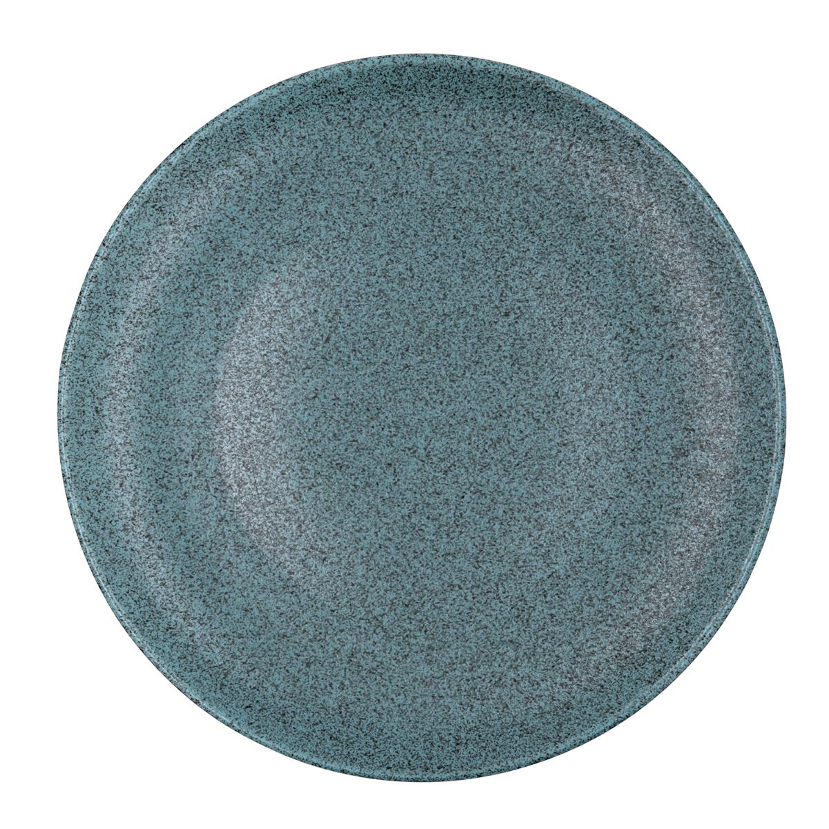 PLATO LLANO 30CM HYDRA AZUL