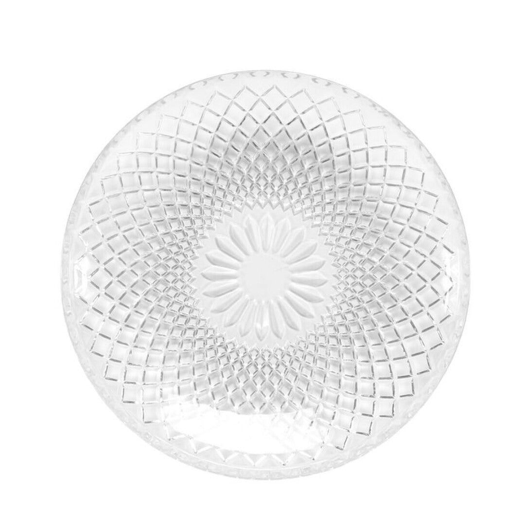 PLATO PARA POSTRE 19,8CM CRISTAL GRABADO