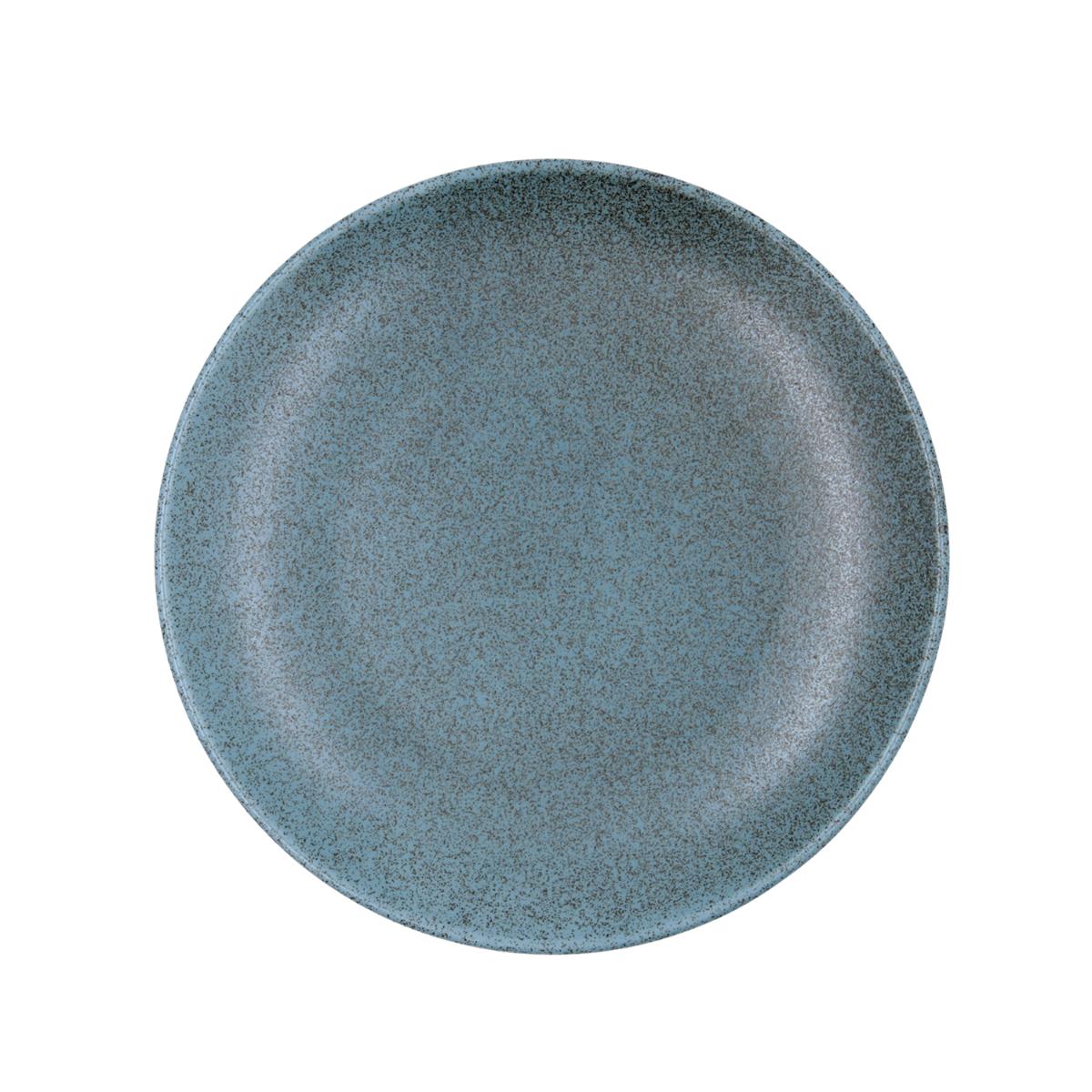 PLATO LLANO 25CM HYDRA AZUL