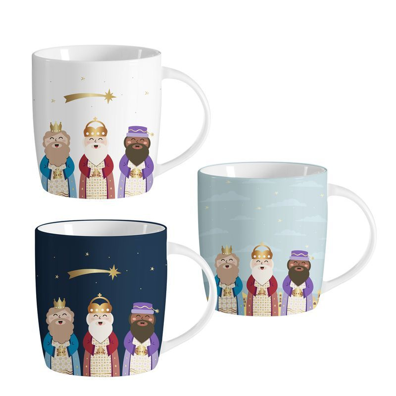 SET 3 MUG REYES MAGOS