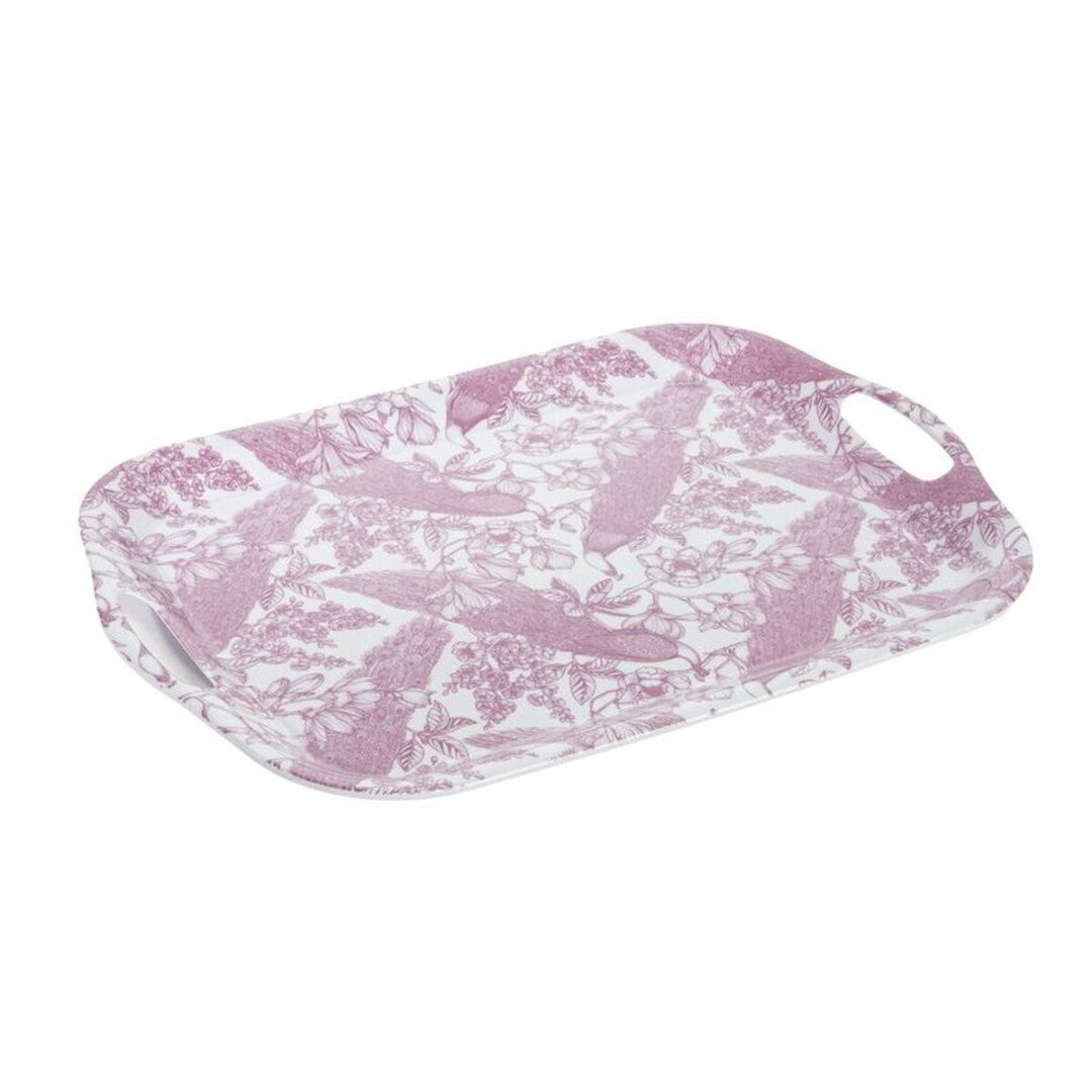 BANDEJA MELAMINA MALVA 41X29CM