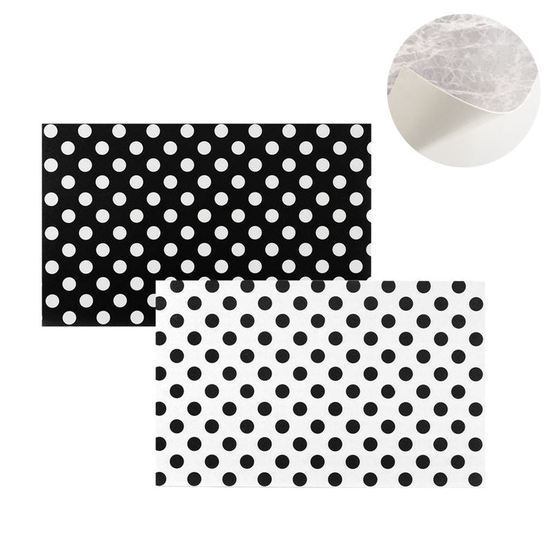 JUEGO DE 2 ALFOMBRA COCINA VINILICA 75X45 TOPOS