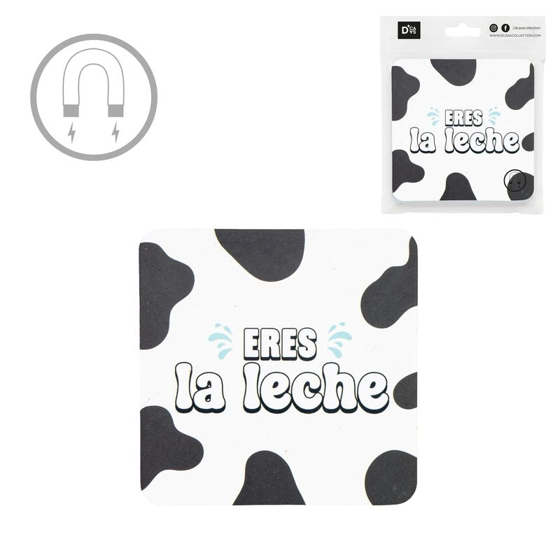 POSAVASOS CON IMAN LECHE
