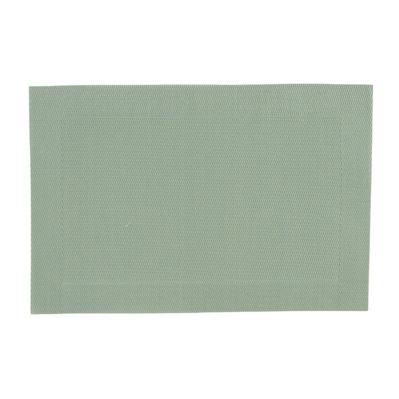 INDIVIDUAL 30X45CM MALLA VERDE AGUA