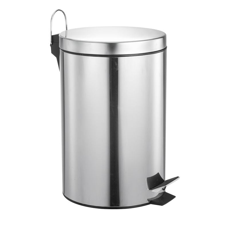 PAPELERA ACERO INOXIDABLE 12L
