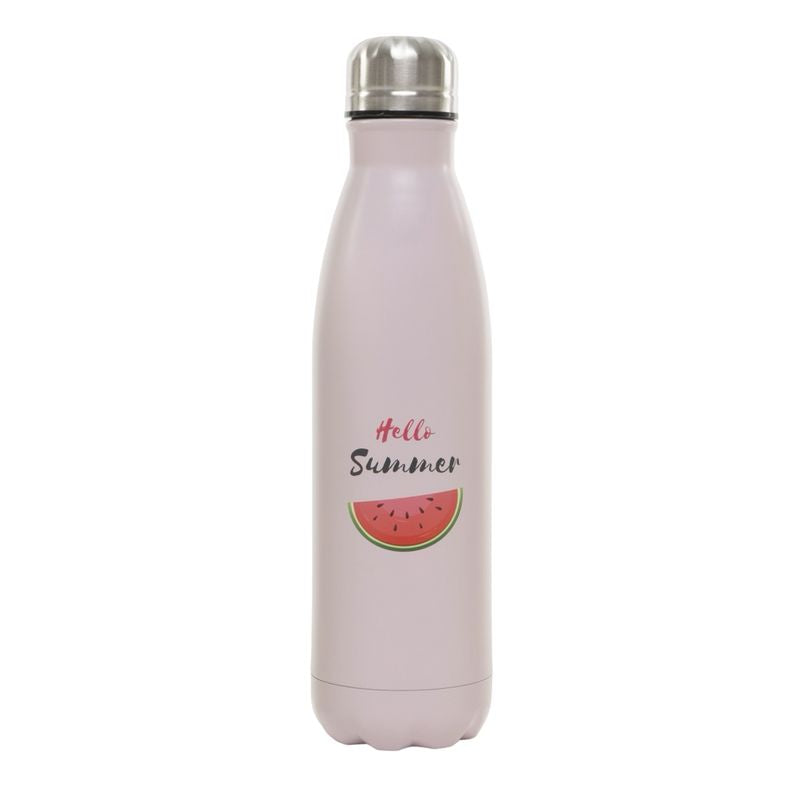 BOTELLA ACERO INOX. 500ML SANDIA