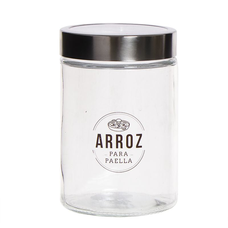 BOTE CRISTAL ARROZ PARA PAELLA 1200ML