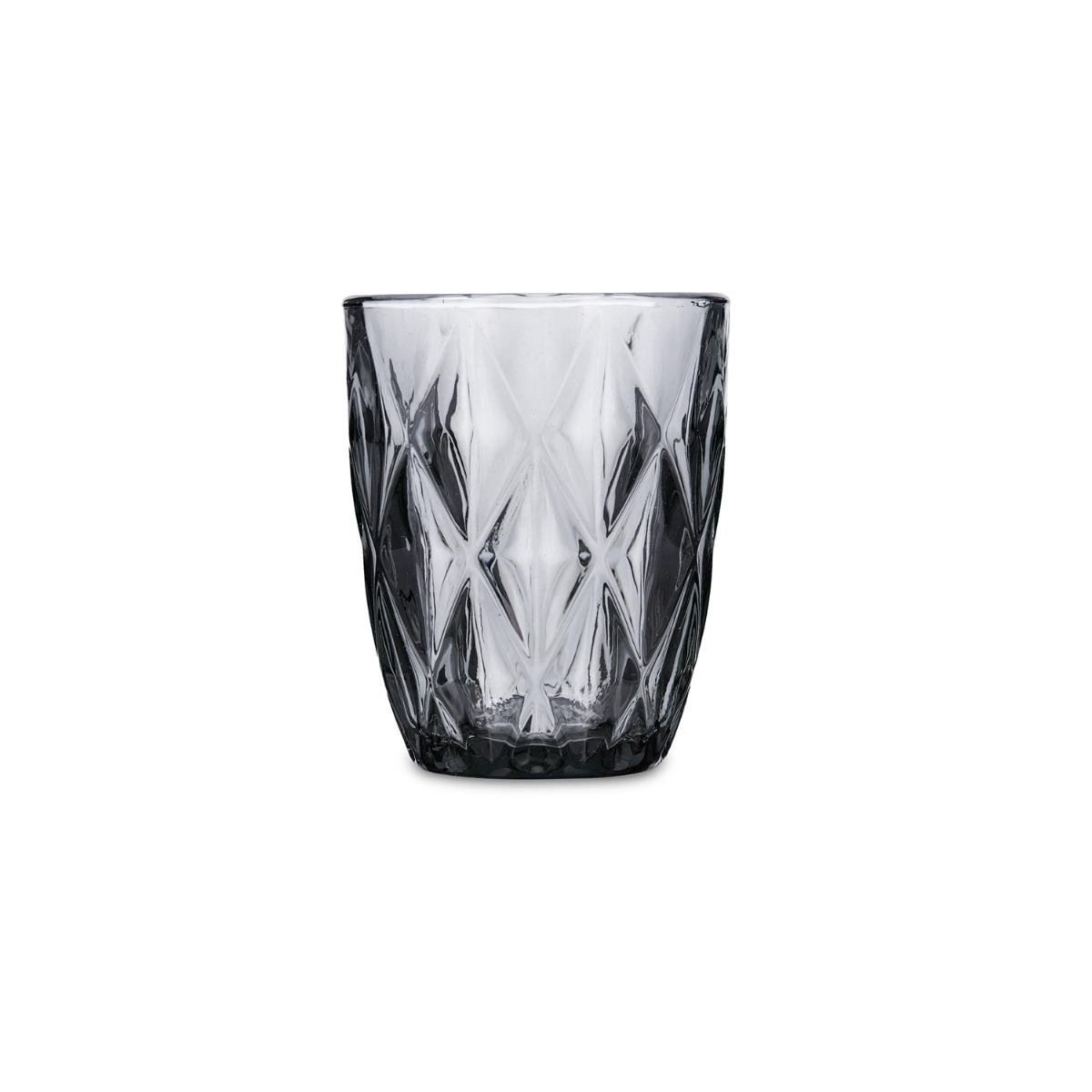 VASO BAJO PRISMA 28CL GRIS