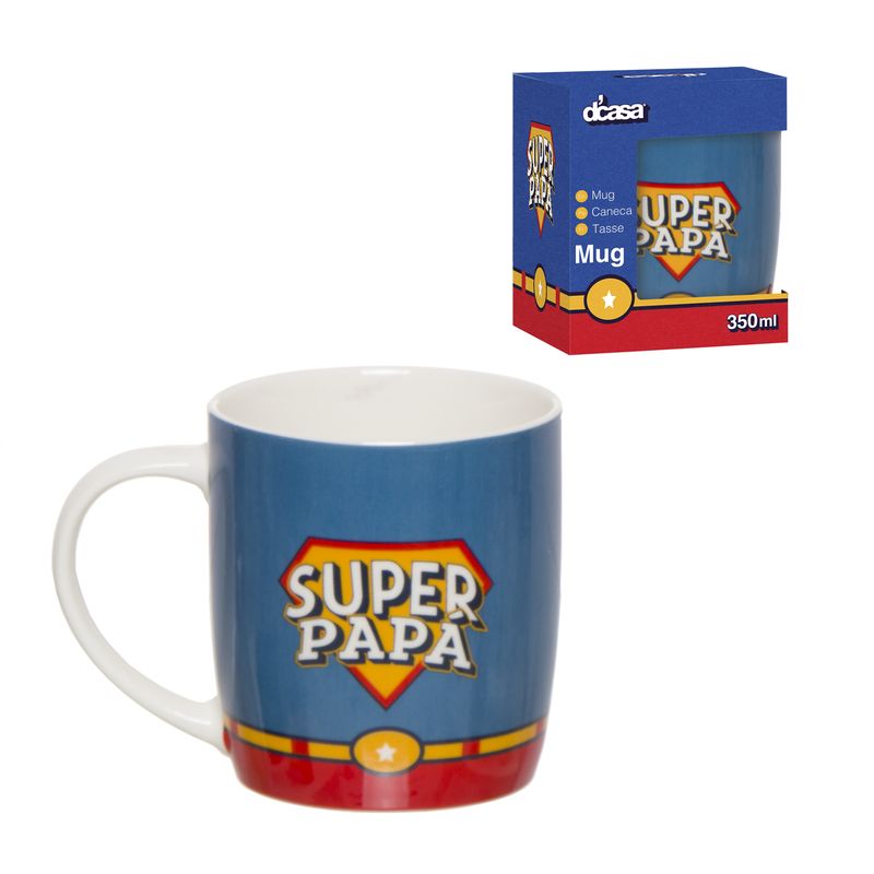 MUG 350ML SUPER PAPA