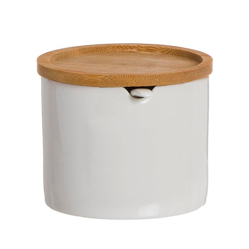 AZUCARERO TAPA BAMBU BLANCO