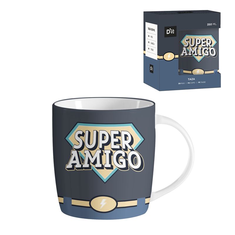 MUG 350ML SUPER AMIGO