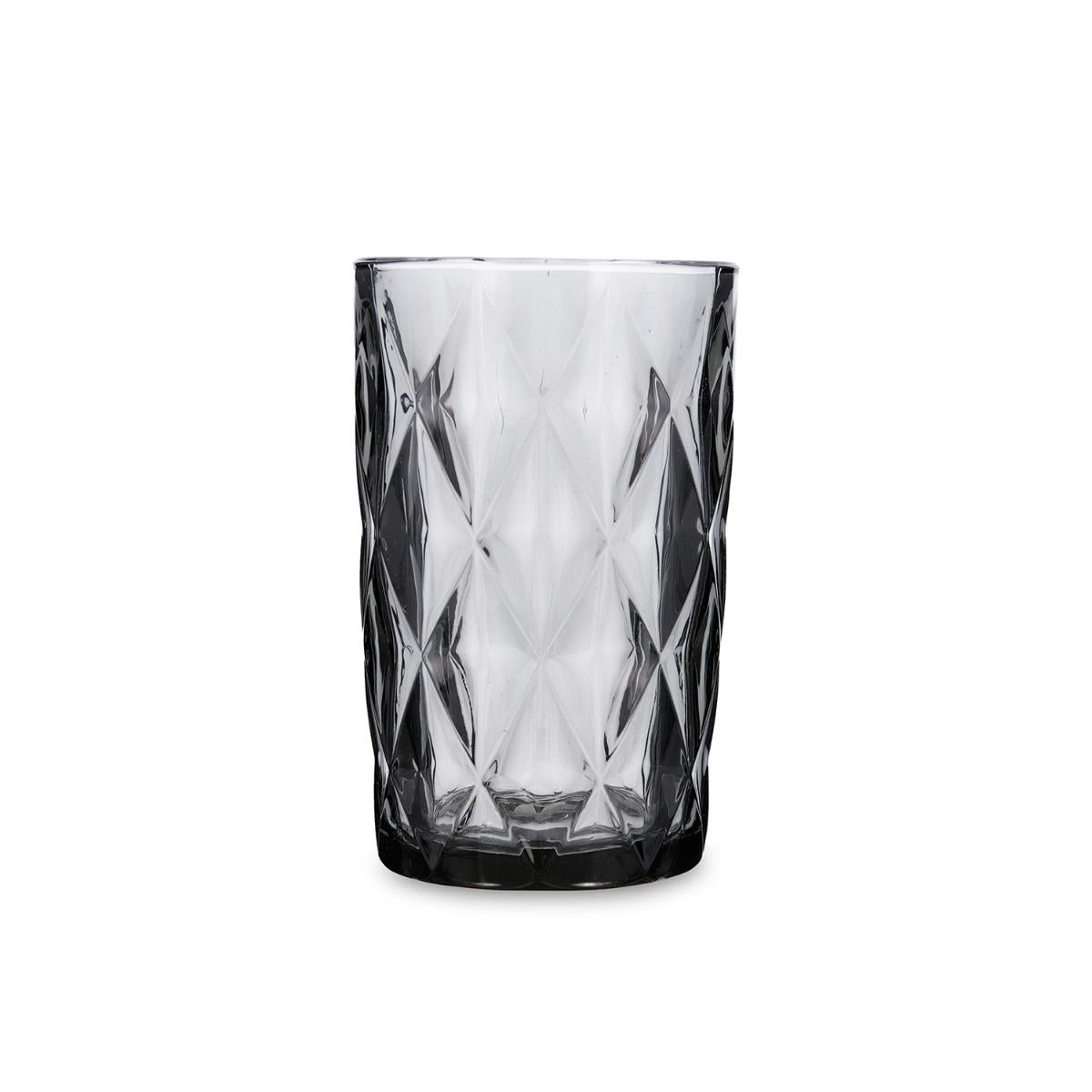 VASO ALTO PRISMA 40CL GRIS