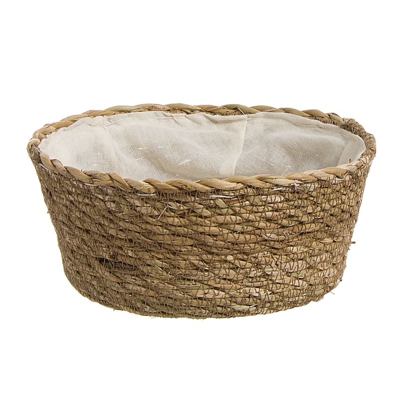 CESTA / PANERA REDONDA ALGA TRENZADA