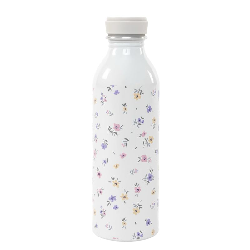BOTELLA DE ALUMINIO 540ML BASICS FLORES