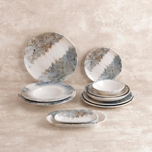 PLATO HONDO 23CM CORFU