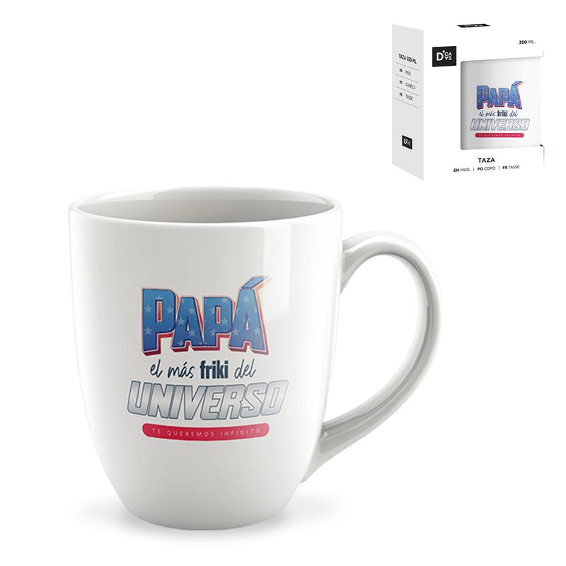 MUG 344ML PAPA UNIVERSO