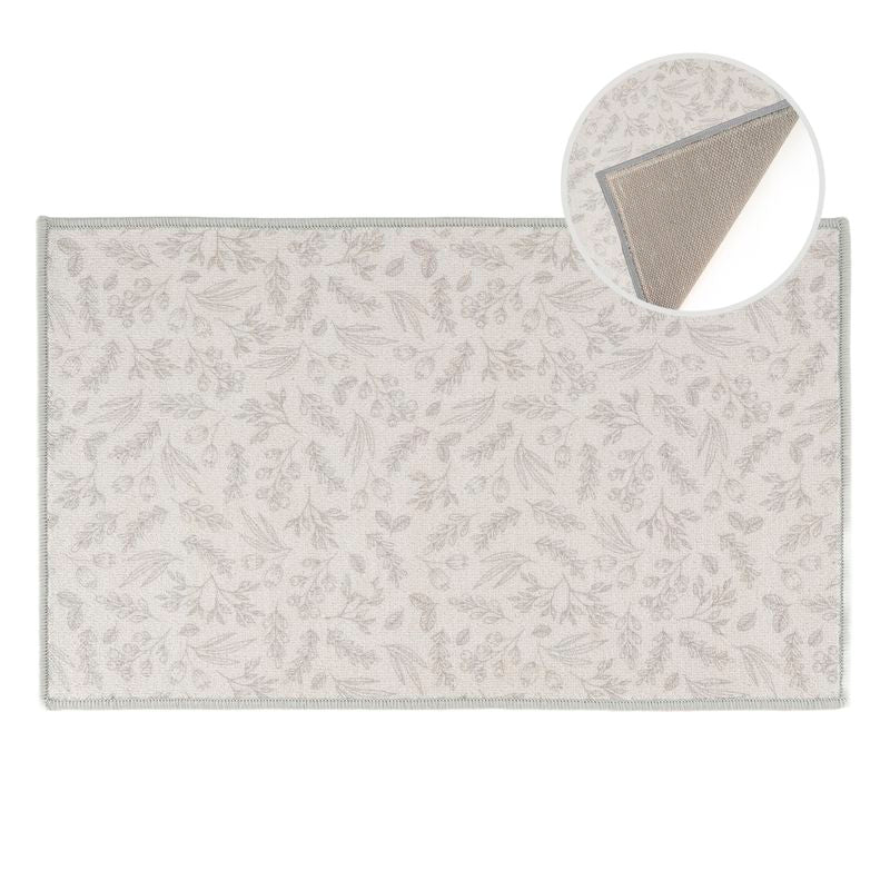 ALFOMBRA COCINA 70X43 HOJAS
