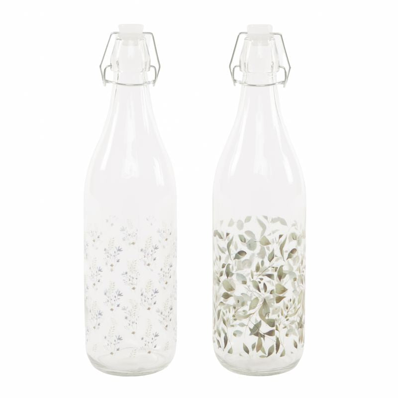 JUEGO DE 2 BOTELLA 1L HOJAS