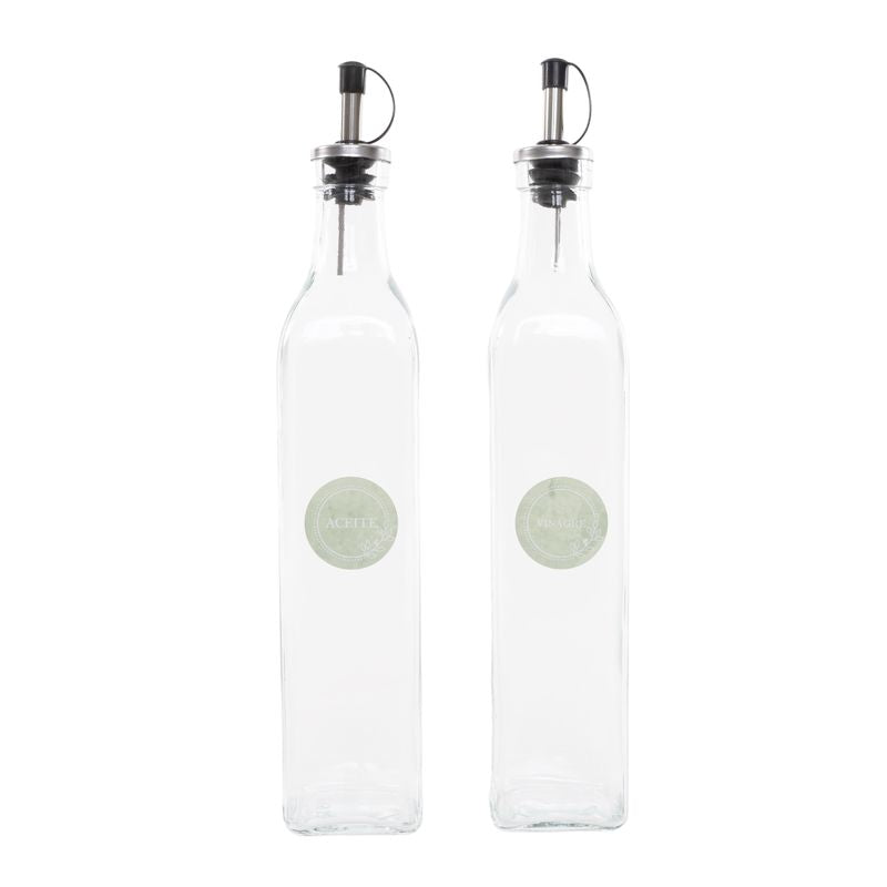JUEGO DE 2 ACEITERA 500ML NATURE