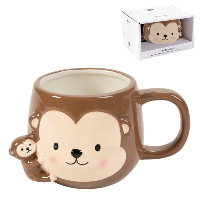 MUG 400ML FIGURA MONO