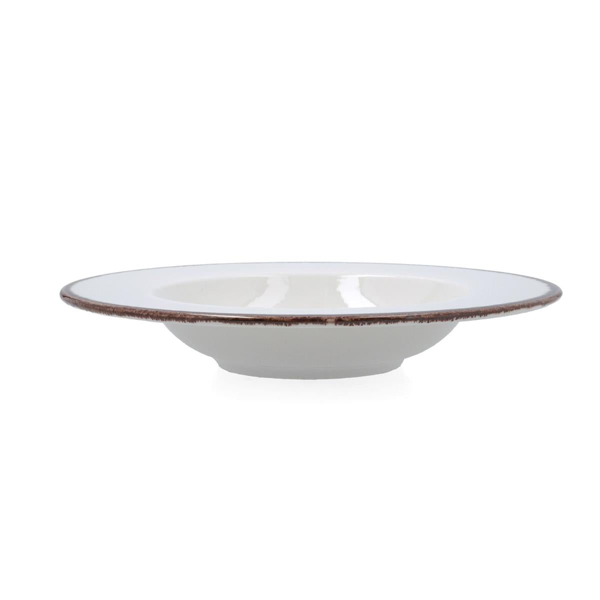 PLATO PASTA 30CM CRETA