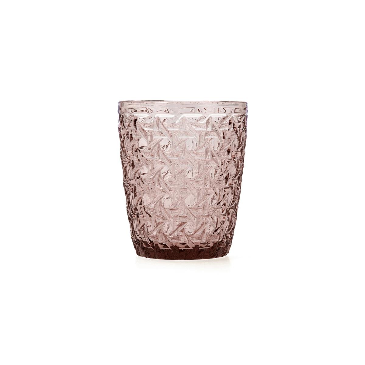 VASO BAJO ALEGRA ROSA