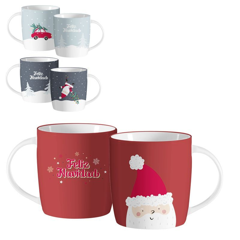SET 3 MUGS PAPÁ NOEL