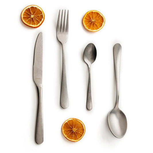 CAJA 12 CUCHARA POSTRE RETRO