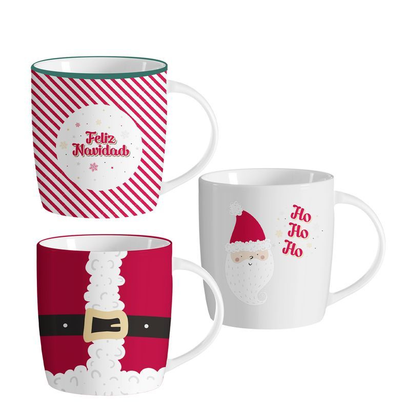 SET 3 MUGS XMAS