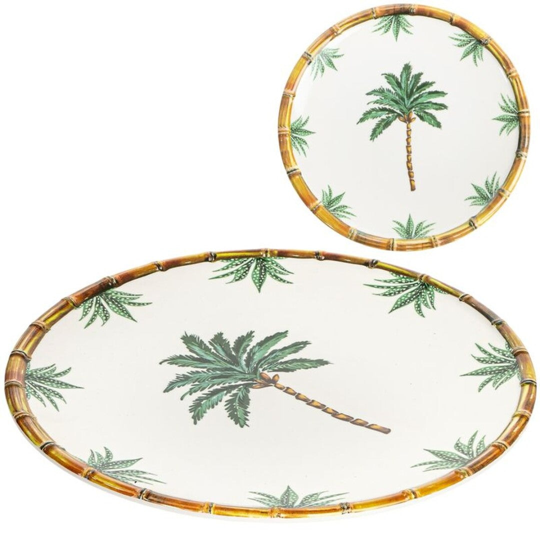 PLATO LLANO MELAMINA ZAHARA 33CM