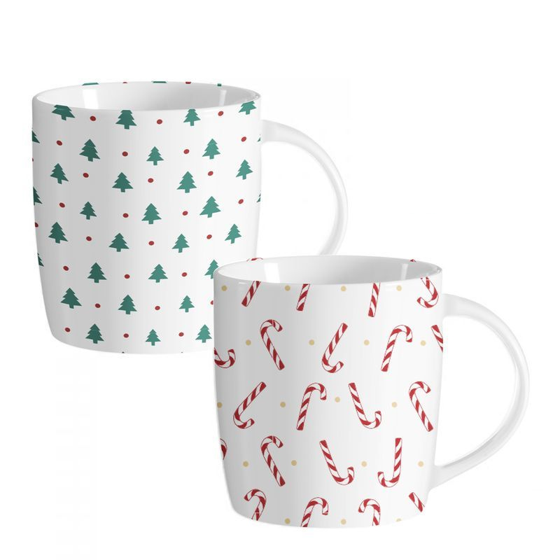 SET 2 MUGS NAVIDAD