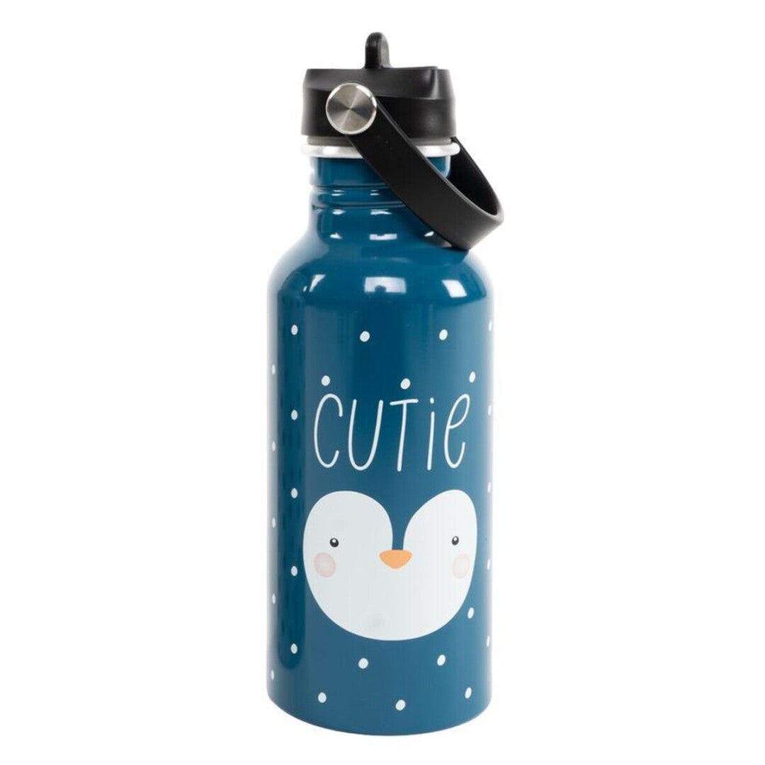 BOTELLA ALUMINIO 600ML PINGÜINO