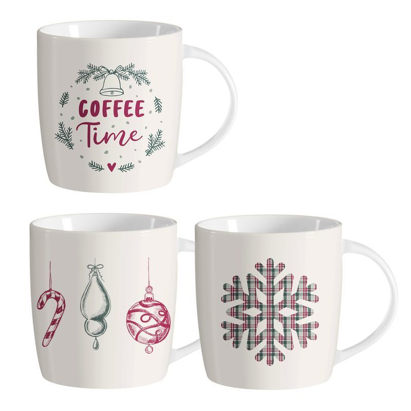 SET 3 MUG CLASSIC CHRISTMAS