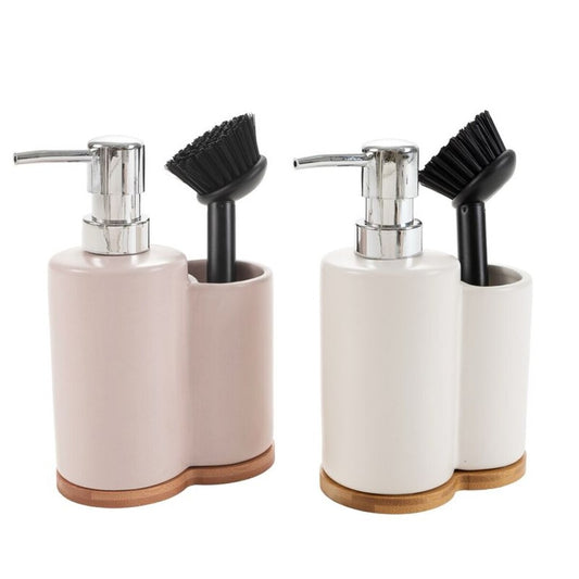 DISPENSADOR JABON CON CEPILLO