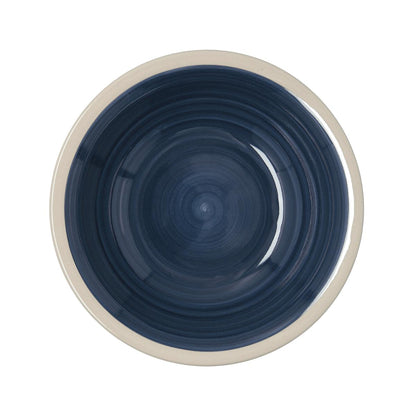 PLATO HONDO BALTICO AZUL MARINO