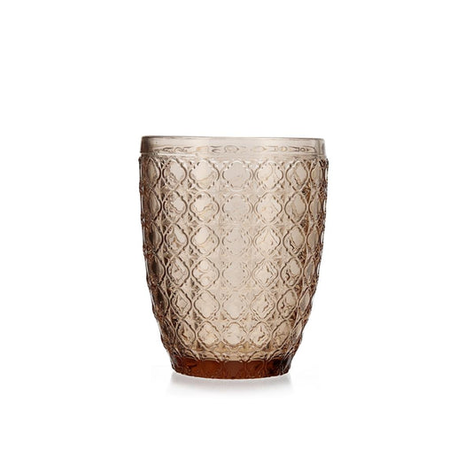 SET 6 VASOS AMBAR