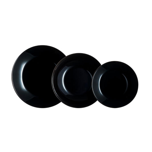 VAJILLA BASIC NEGRA