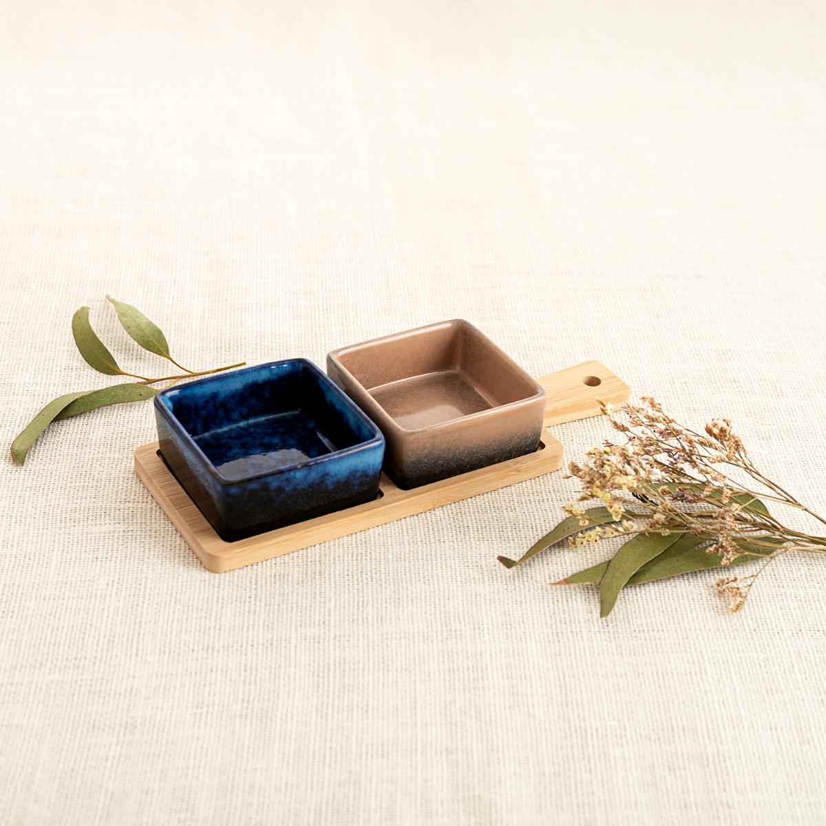 SET TABLA APERITIVOS 25CM