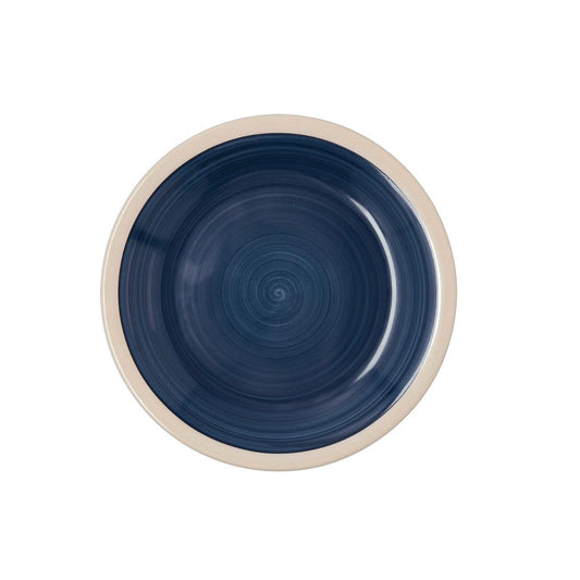 PLATO POSTRE BALTICO AZUL MARINO