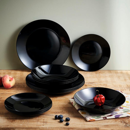 PLATO POSTRE BASIC NEGRO
