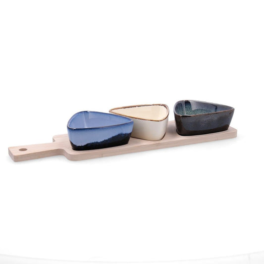 SET TABLA APERITIVOS 34CM
