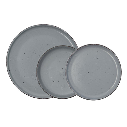 VAJILLA EFECTO GASTADO GRIS