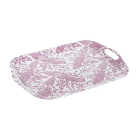 BANDEJA MELAMINA MALVA 41X29CM