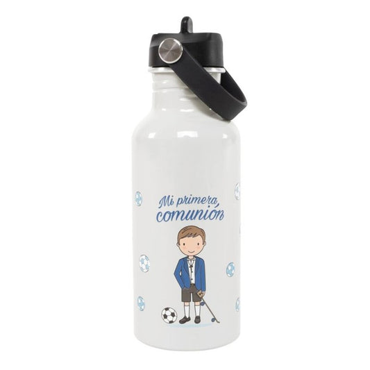 BOTELLA ALUMINIO 600ML COMUNION NIÑO