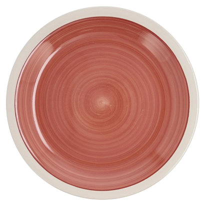 PLATO LLANO BALTICO ROJO