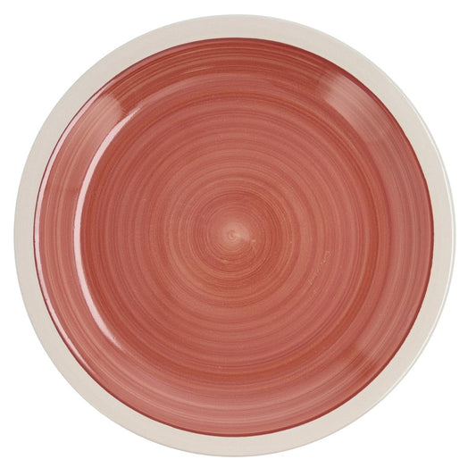 PLATO LLANO BALTICO ROJO