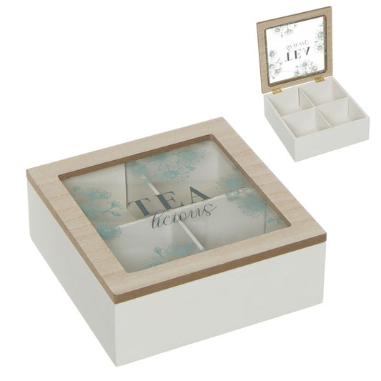 CAJA TE 4 DPTOS. TEA TIME
