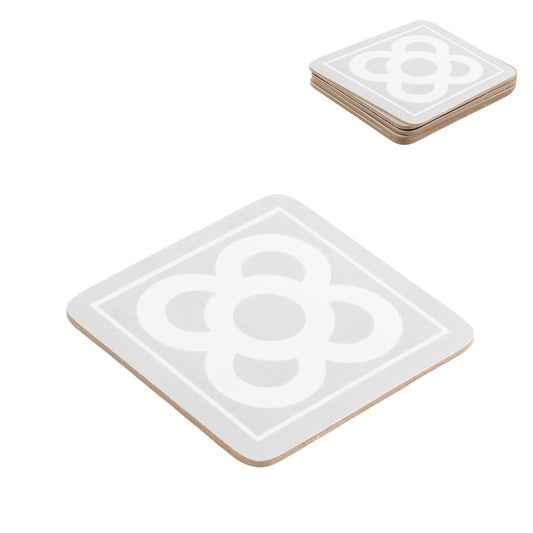 JUEGO 4 POSAVASOS BASE CORCHO PANOT