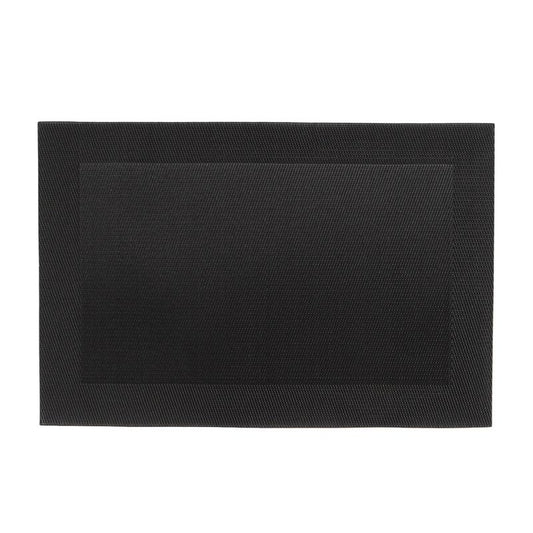 INDIVIDUAL 30X45CM MALLA NEGRO