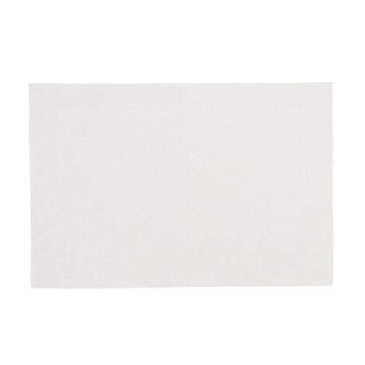 INDIVIDUAL 30X45CM MALLA BLANCO ROTO